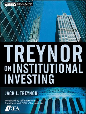 cover image of Treynor On Institutional Investing